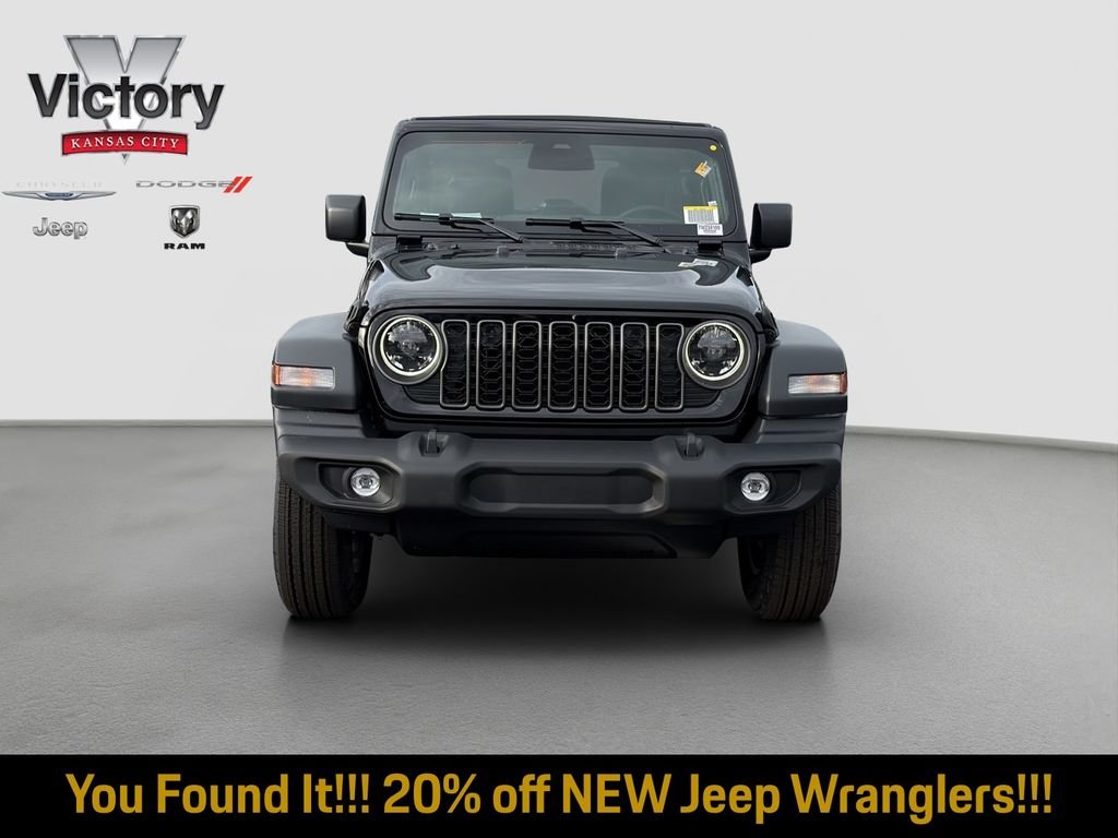 New 2026 Black Clear-Coat Exterior Paint Jeep Sport S image 2