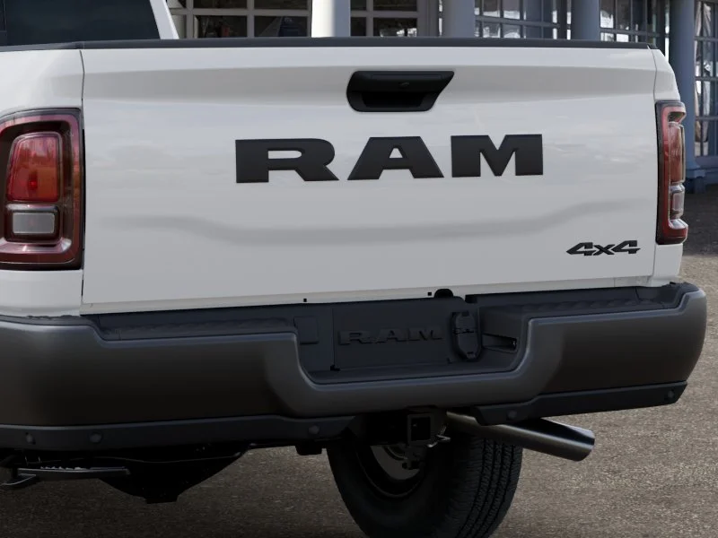New 2026 Bright White Clear-Coat Exterior Paint RAM Tradesman Regular Cab 4x4 8