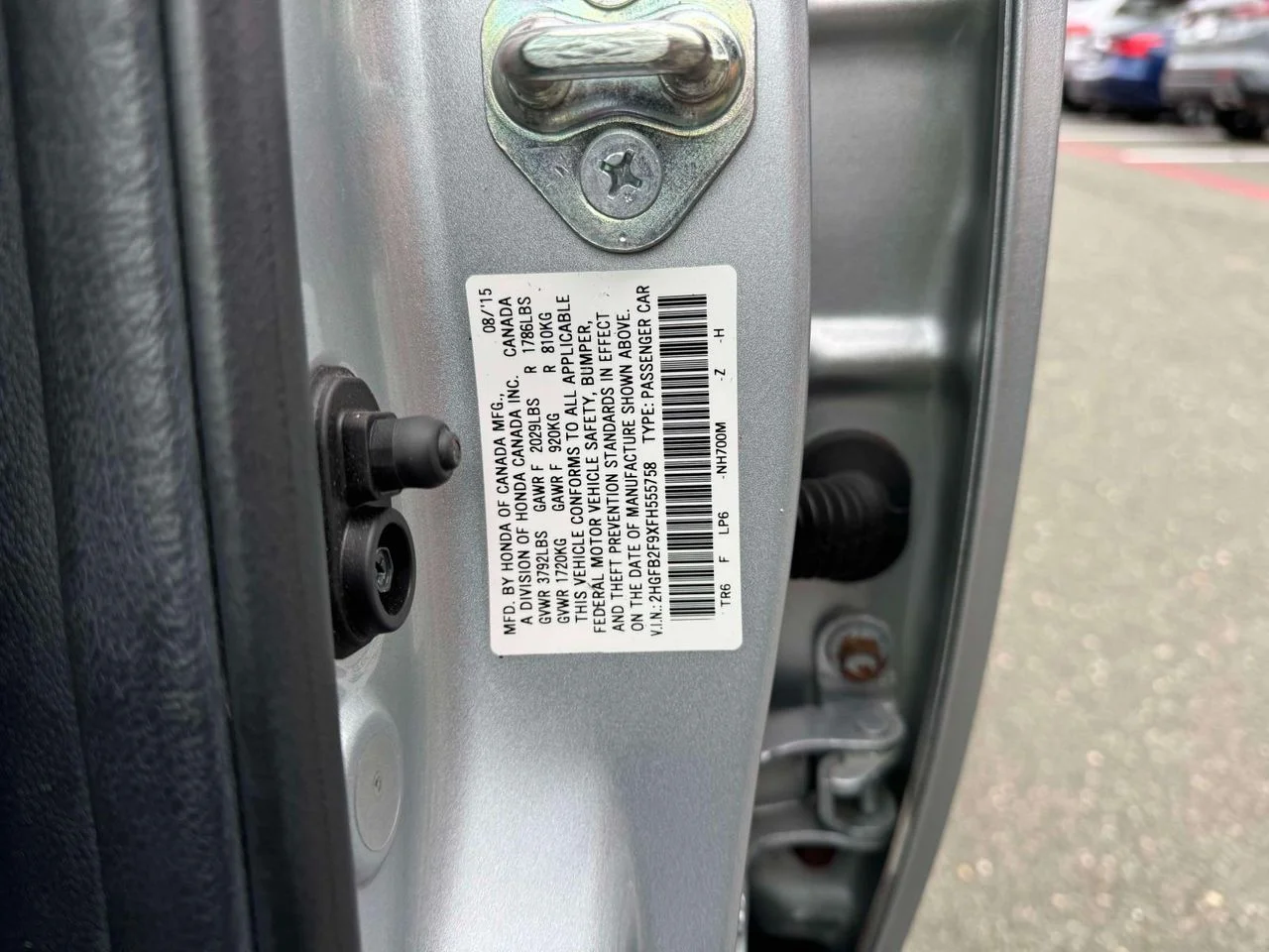 Certified Used 2015 Alabaster Silver Metallic Honda EX-L image 37