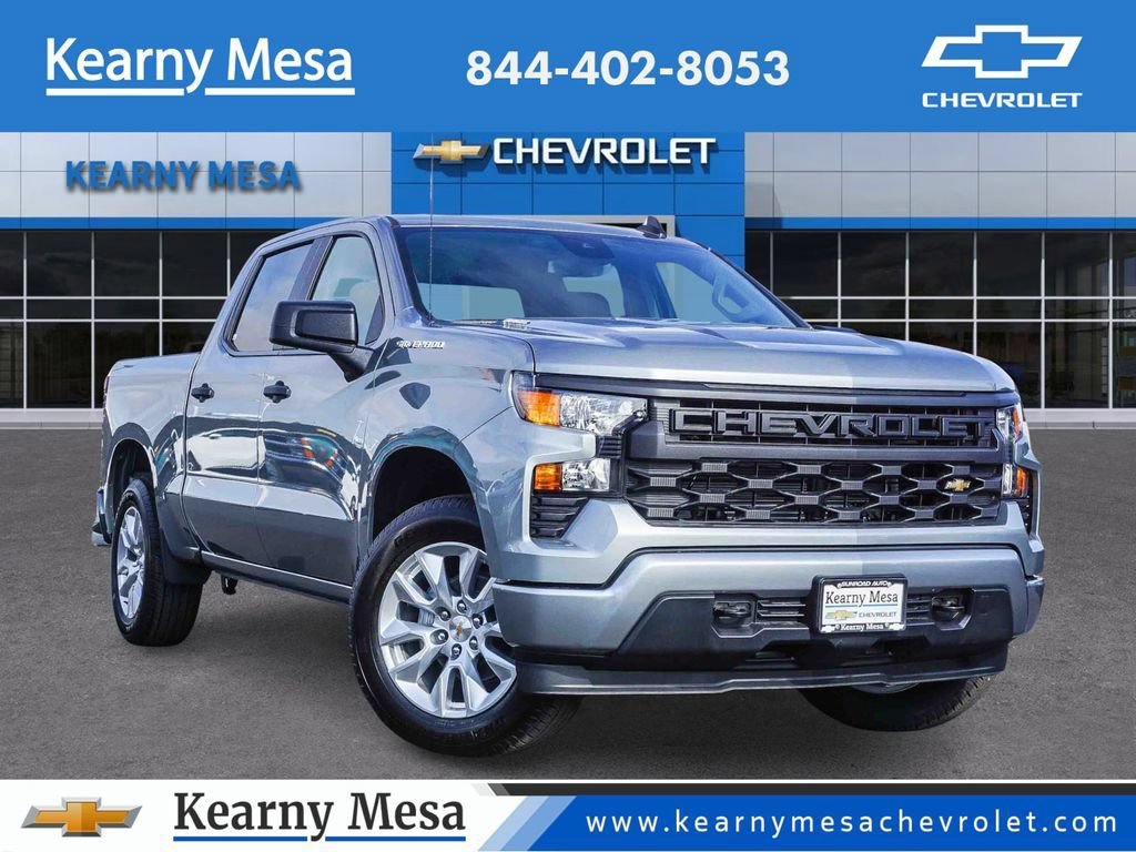 New 2026 Sterling Gray Metallic Chevrolet Custom image 1