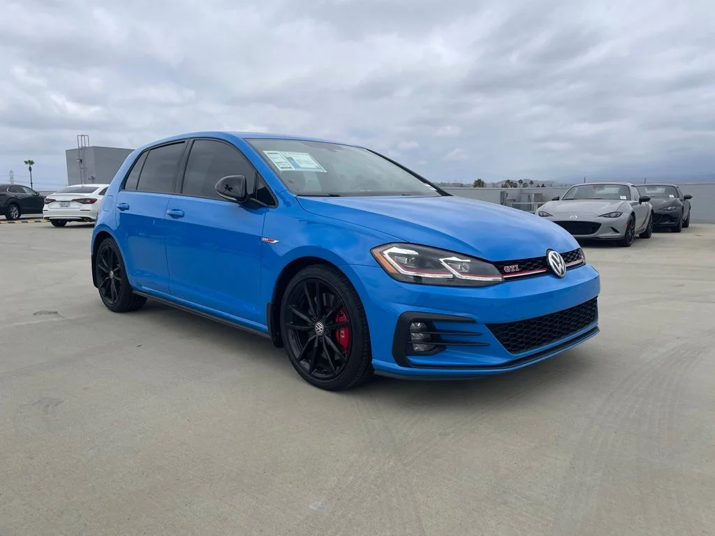 Used 2019 Blue Volkswagen 2.0T Rabbit Edition image 1