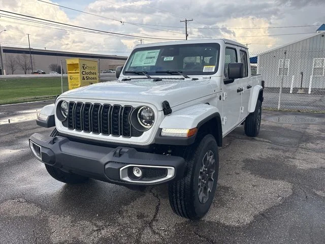 New 2026 Bright White Clear-Coat Exterior Paint Jeep Sahara image 7