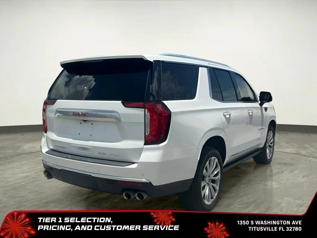 Used 2022 White Frost Tricoat GMC Denali image 10