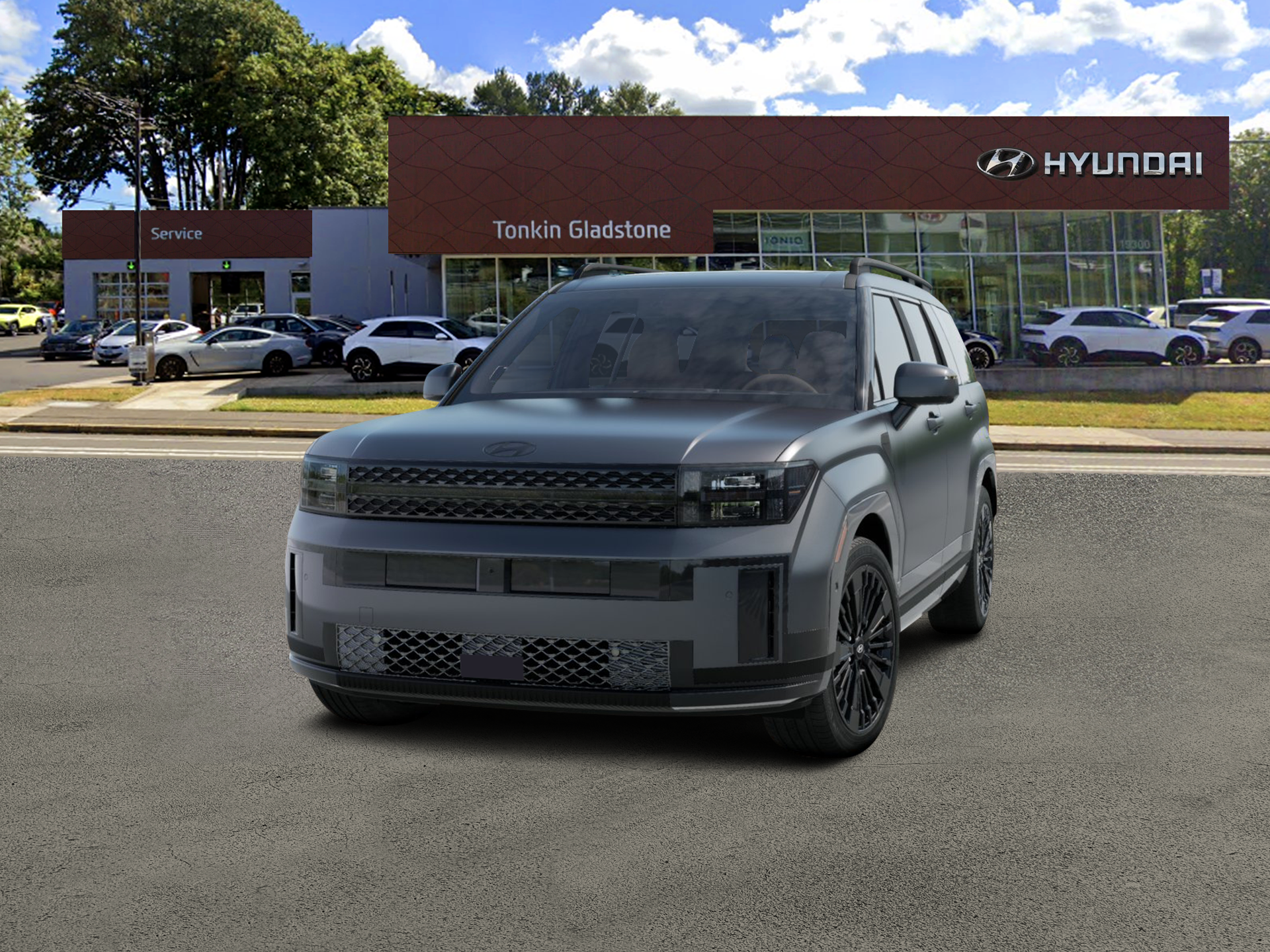 New 2027 Ecotronic Gray Matte Hyundai Calligraphy image 1