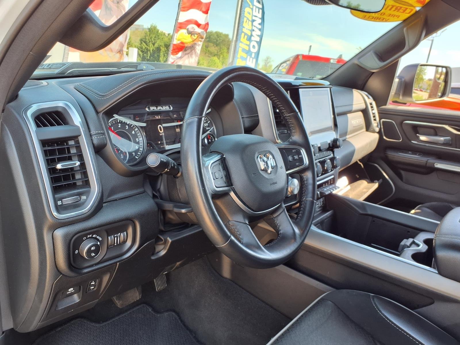 Certified Used 2022 Ivory Tri Coat Pearl Coat RAM Laramie image 11