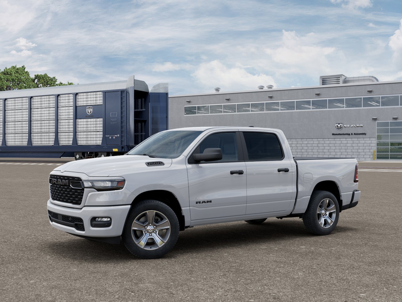 New 2026 Bright White Clear-Coat Exterior Paint RAM Express image 1