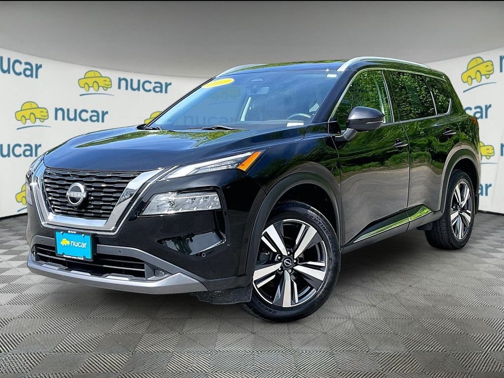 Certified Used 2022 Black Nissan SL image 3