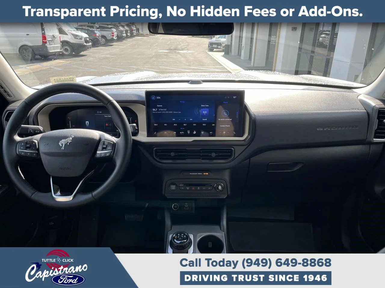 Used 2026 SPACE WHITE METAL Ford Big Bend image 3