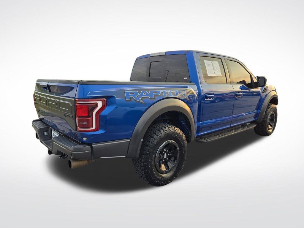 Used 2017 Blue Ford Raptor image 3