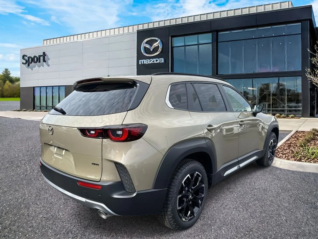 New 2026 Zircon Sand Metallic Mazda 2.5 Turbo Meridian Edition AWD image 3