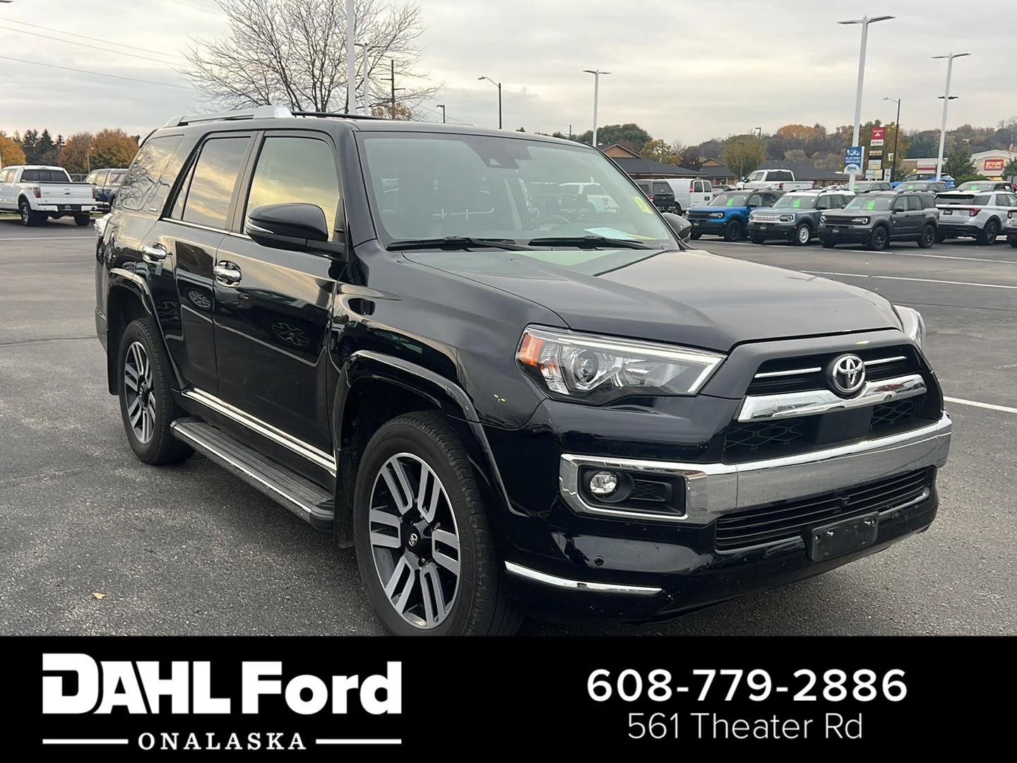 Used 2024 Midnight Black Metallic Toyota Limited image 1