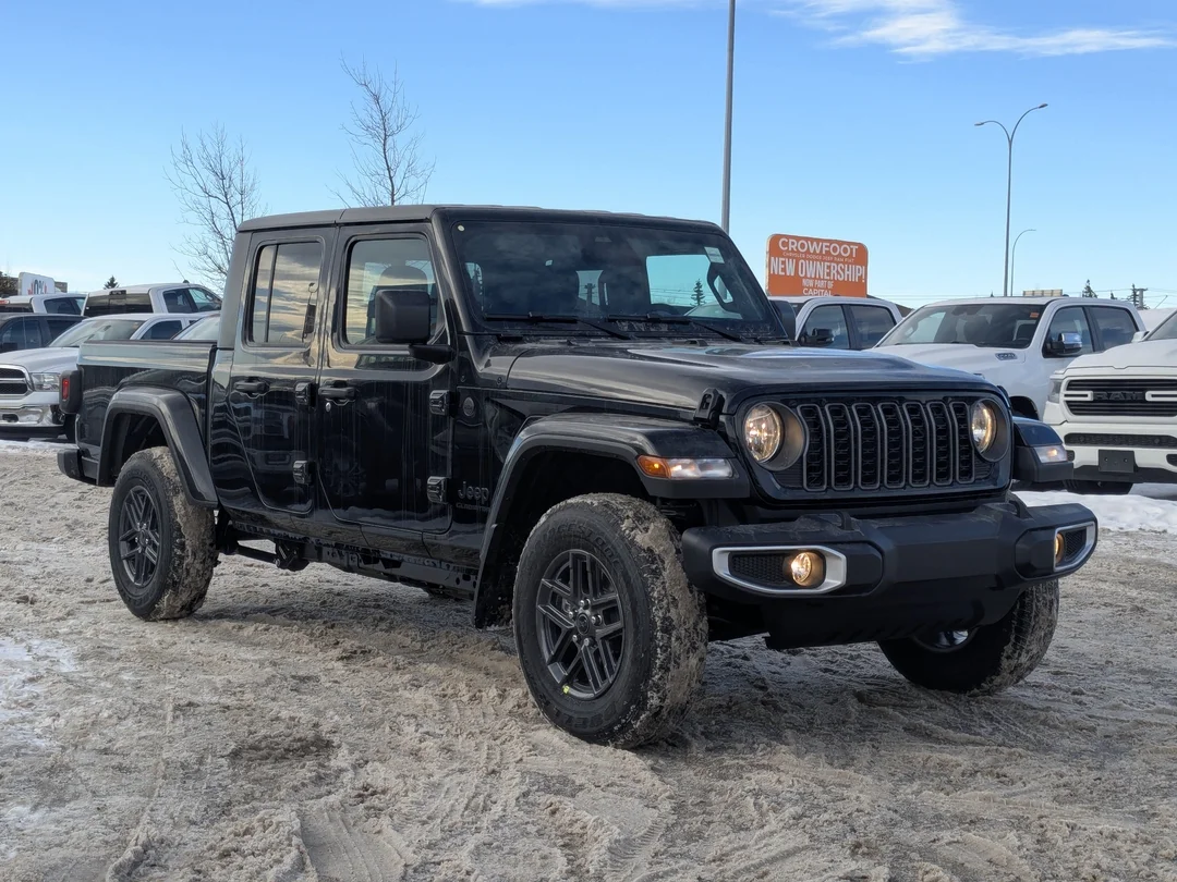 New 2026 Black Jeep Sport S - - 4x4 - 12.3 Display - Freedom 3 piece HT - Shift on the Fly 4x4 & More! image 2