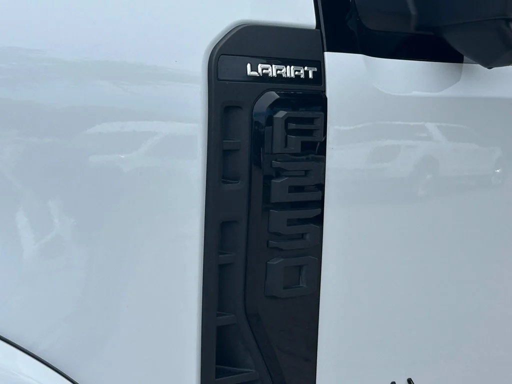 Used 2024 Oxford White Ford LARIAT LIFTED BLACK WIDOW PKG image 21