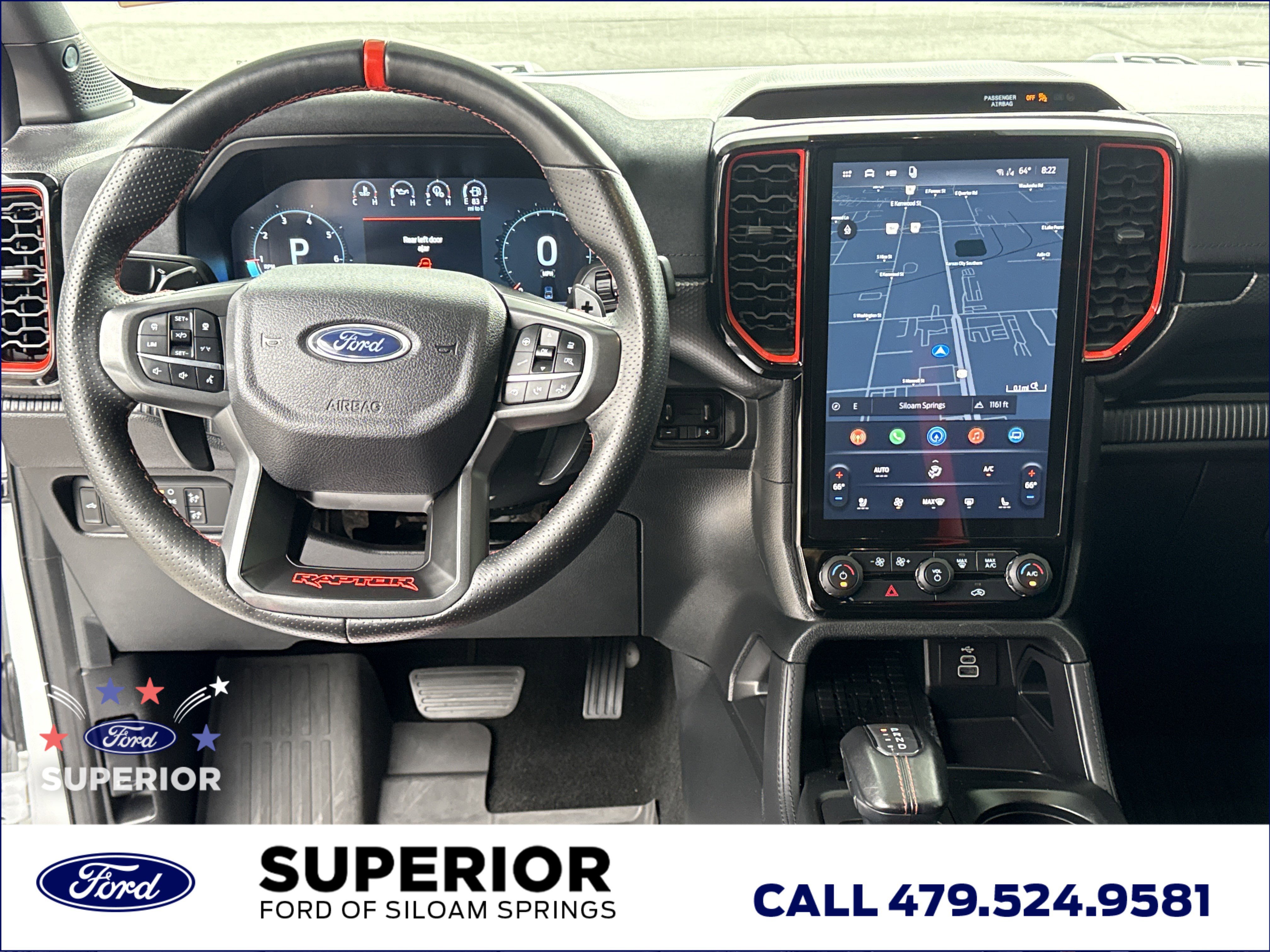 Used 2025 Oxford White Clearcoat Ford Raptor 4WD image 8
