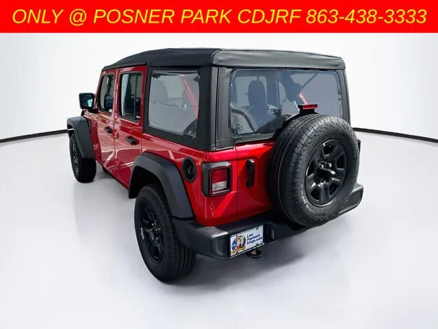 New 2026 Firecracker Red Clear-Coat Exterior Paint Jeep Sport image 7