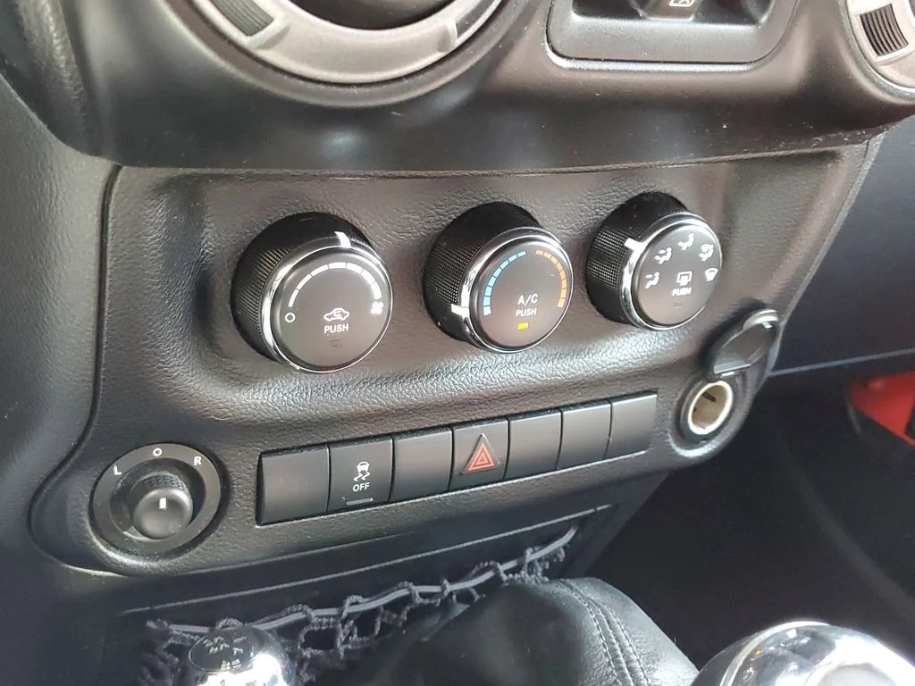 Used 2013 Red Jeep Unlimited Sport image 26