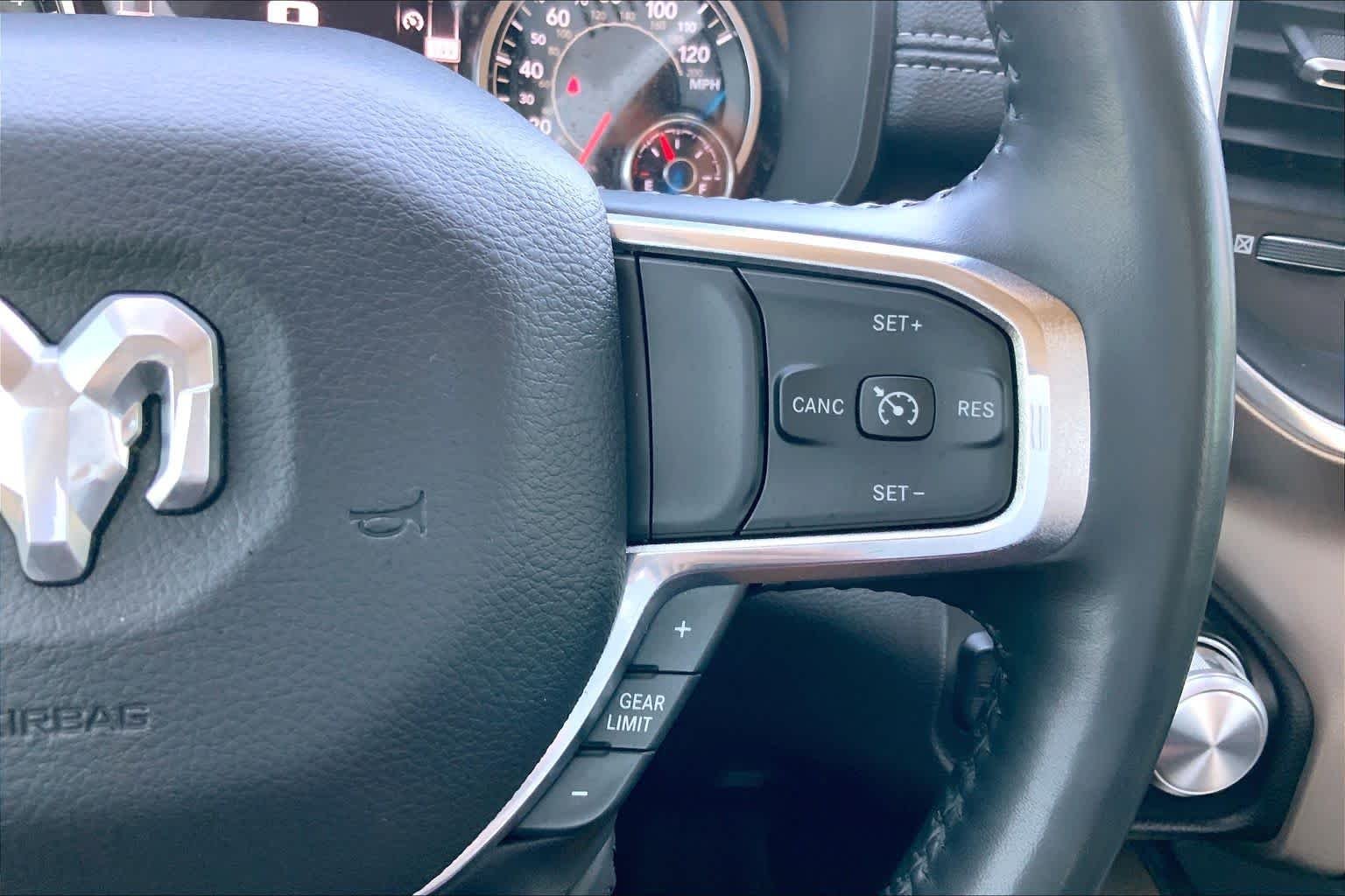 Used 2021 Bright White Clearcoat Ram Laramie image 25