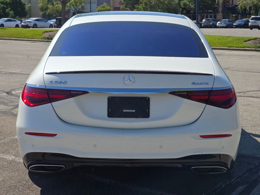 Certified Used 2022 MANUFAKTUR Diamond White Mercedes-Benz S 580 image 15