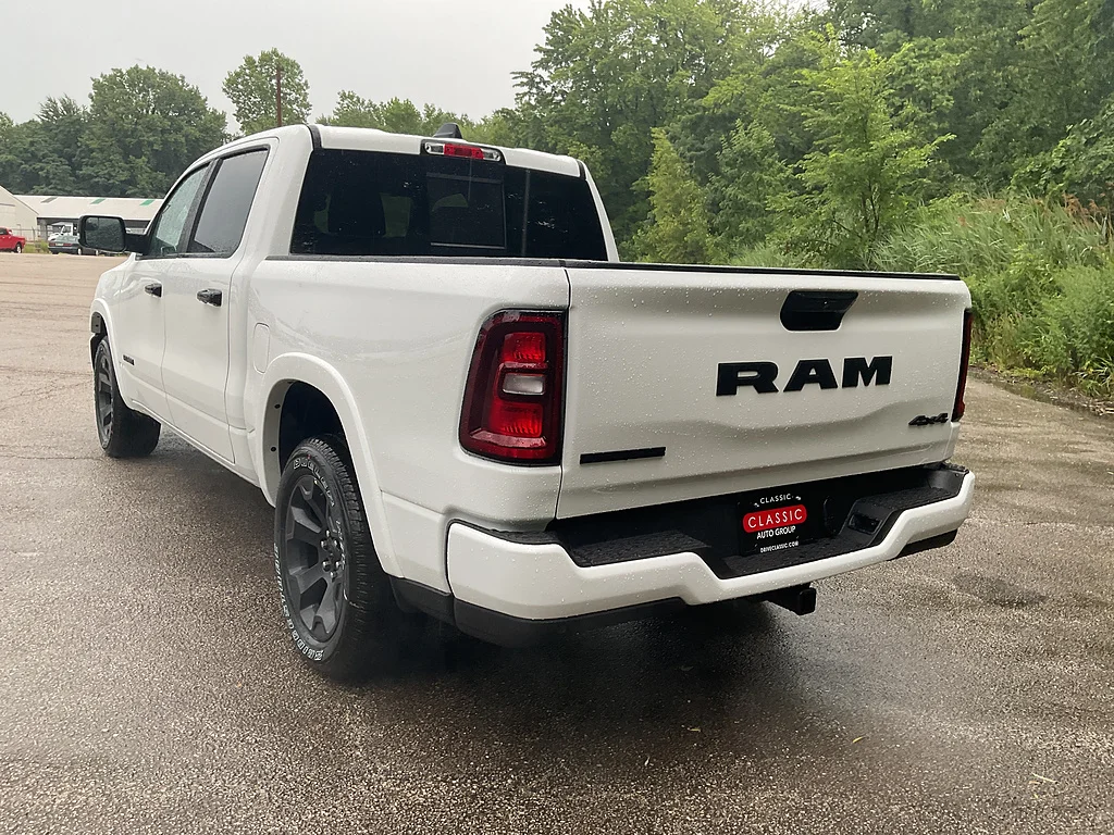 New 2026 Bright White Clear Coat Ram Big Horn Crew Cab 4x4 5