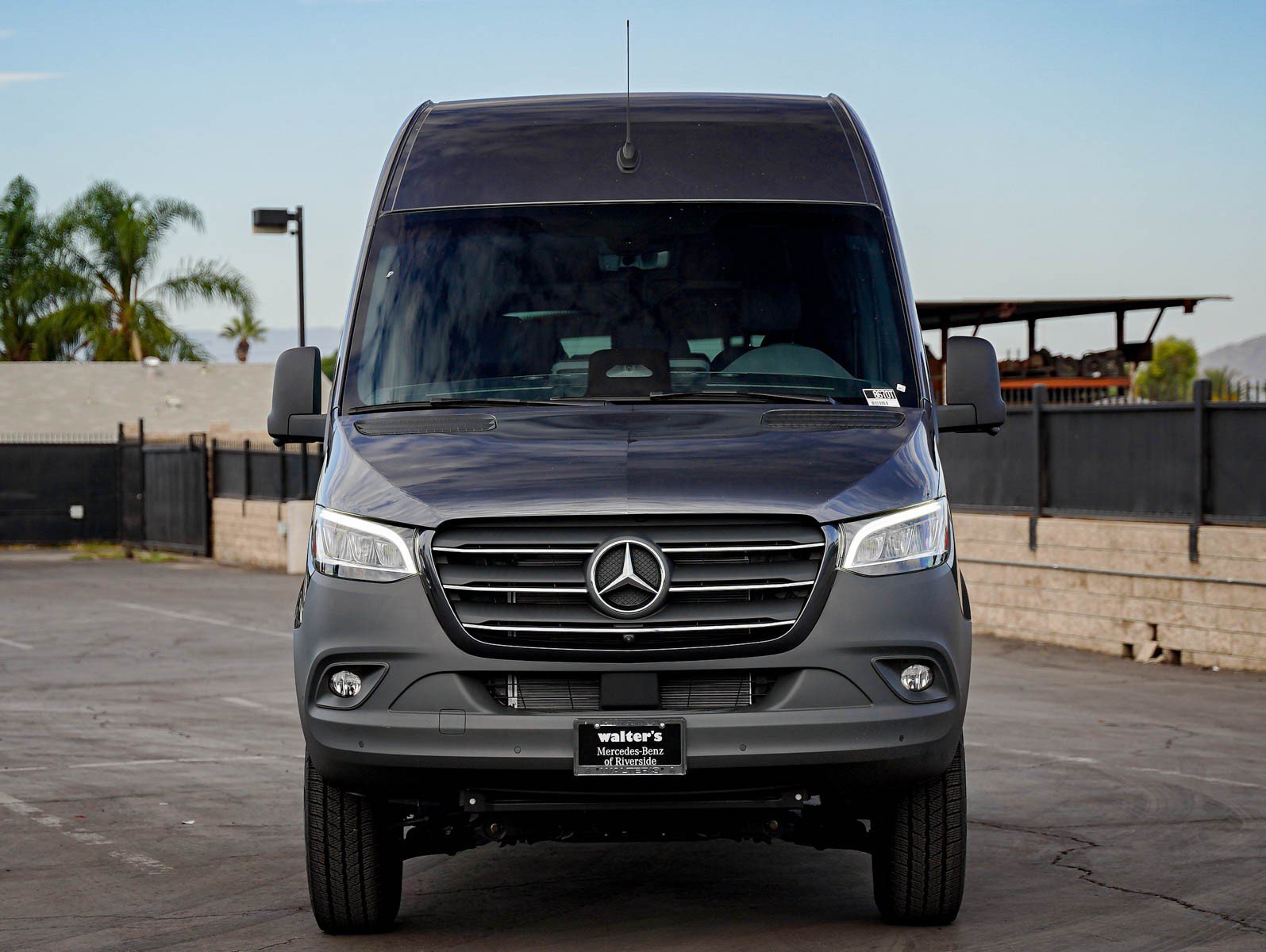 New 2026 Tenorite Gray Metallic Mercedes-Benz 2500 High Roof I4 Diesel HO 144 AWD image 2