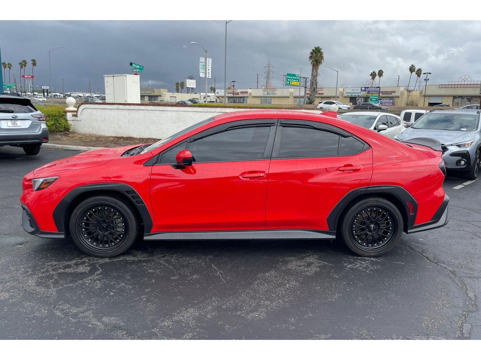Used 2022 IGNITION RED Subaru Base image 2