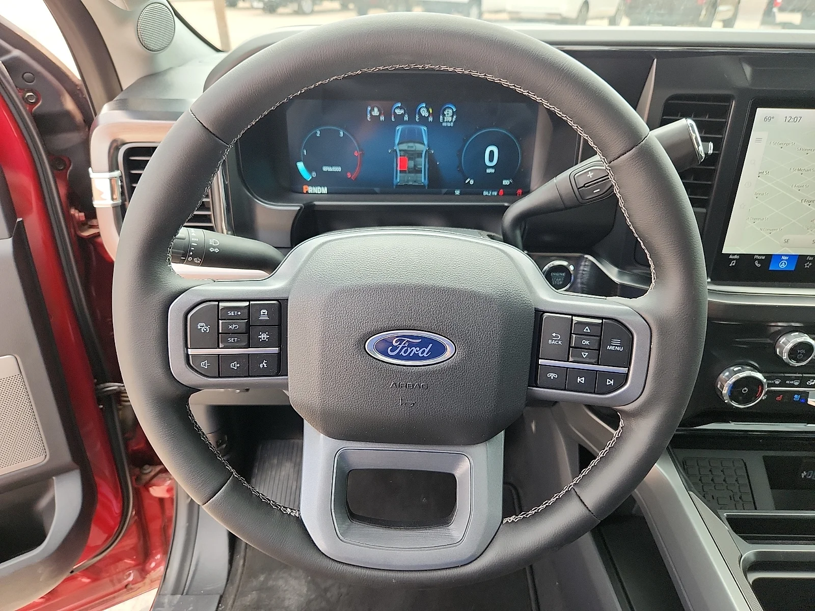 New 2026 Ruby Red Metallic Tinted Clearcoat Ford F-250® Lariat® image 21