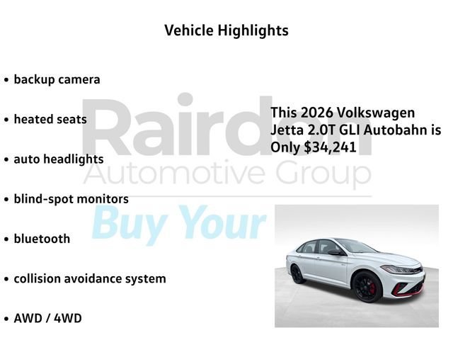 New 2026 Pure White w/Deep Blk Rf Volkswagen Autobahn image 5