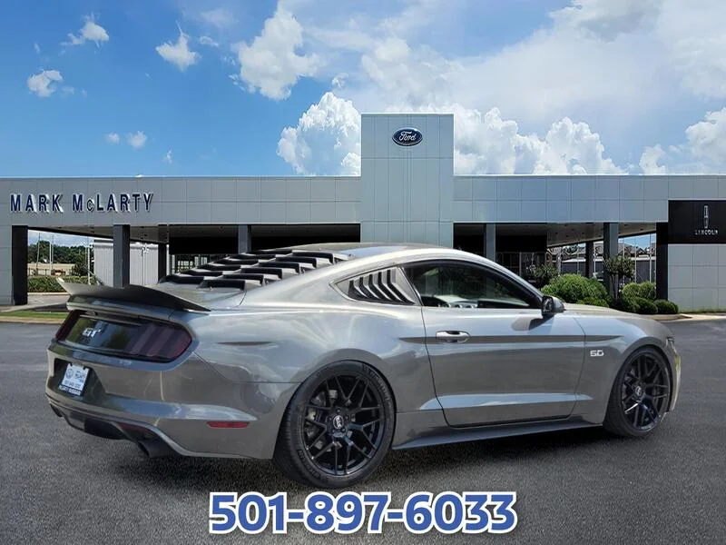 Used 2016 Magnetic Metallic FORD 2DR FASTBACK GT image 5