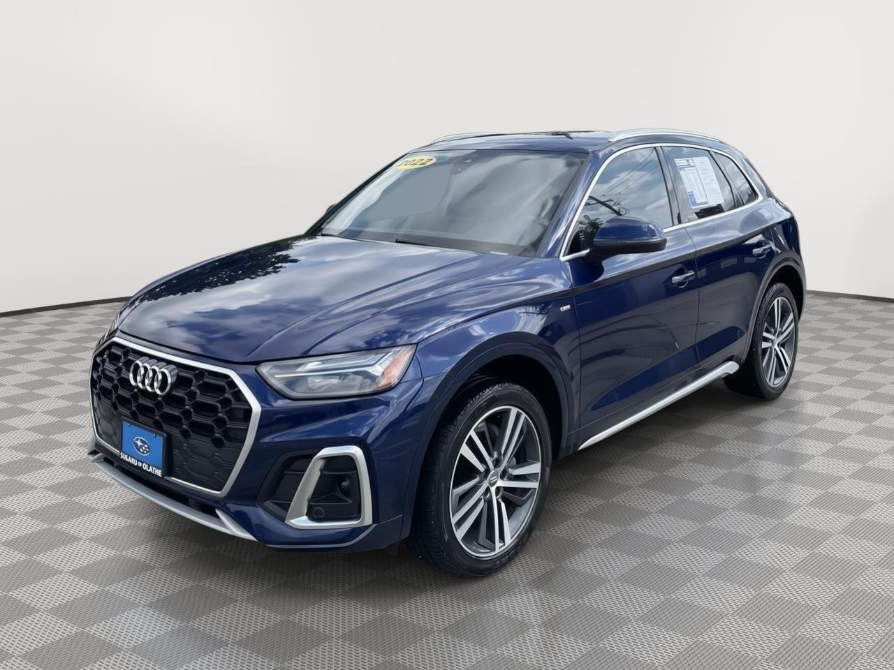 Used 2022 Navarra Blue Metallic Audi S line Premium image 9