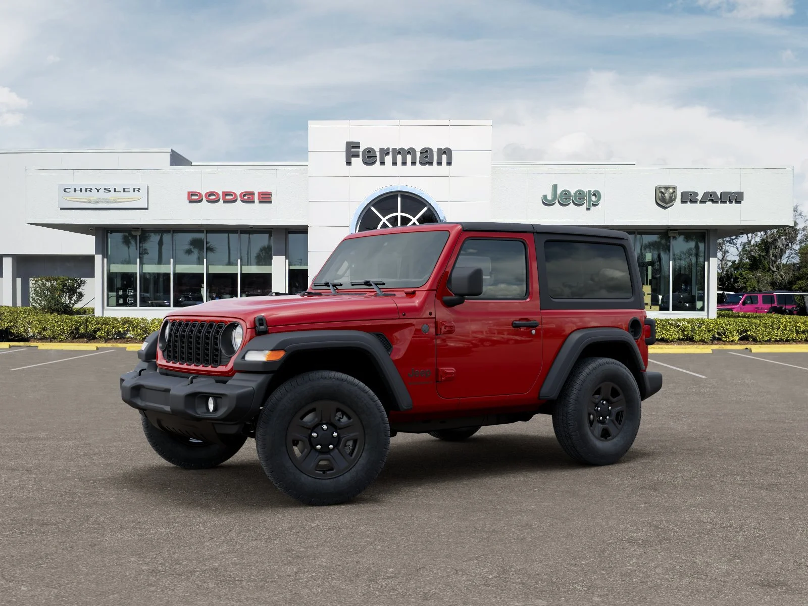 New 2026 Firecracker Red Clearcoat Jeep SPORT image 35