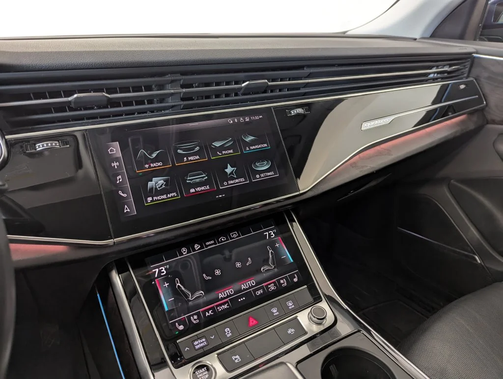 Used 2021 Blue Audi 55 Premium Plus image 11