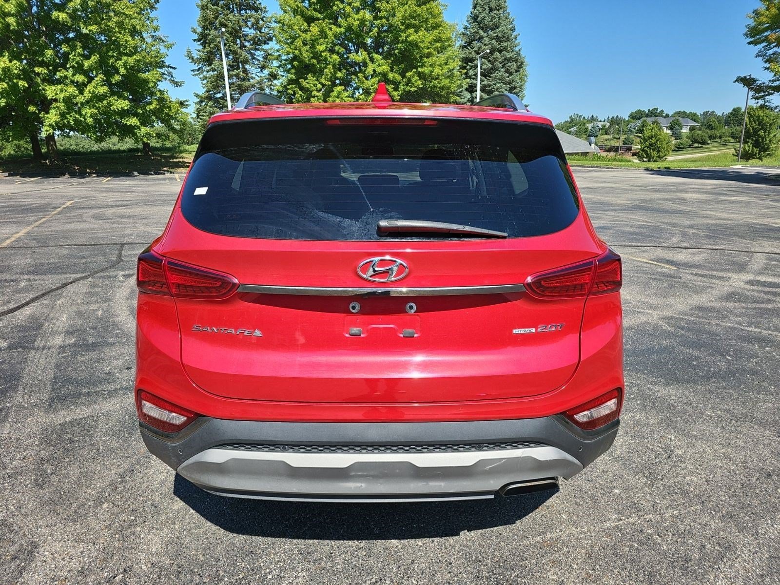 Used 2020 Calypso Red Hyundai Limited image 4