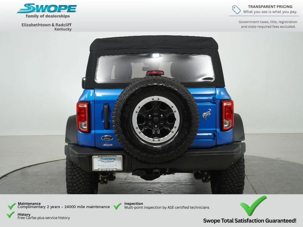 Certified Used 2023 Velocity Blue Ford BLACK DIAMOND image 6