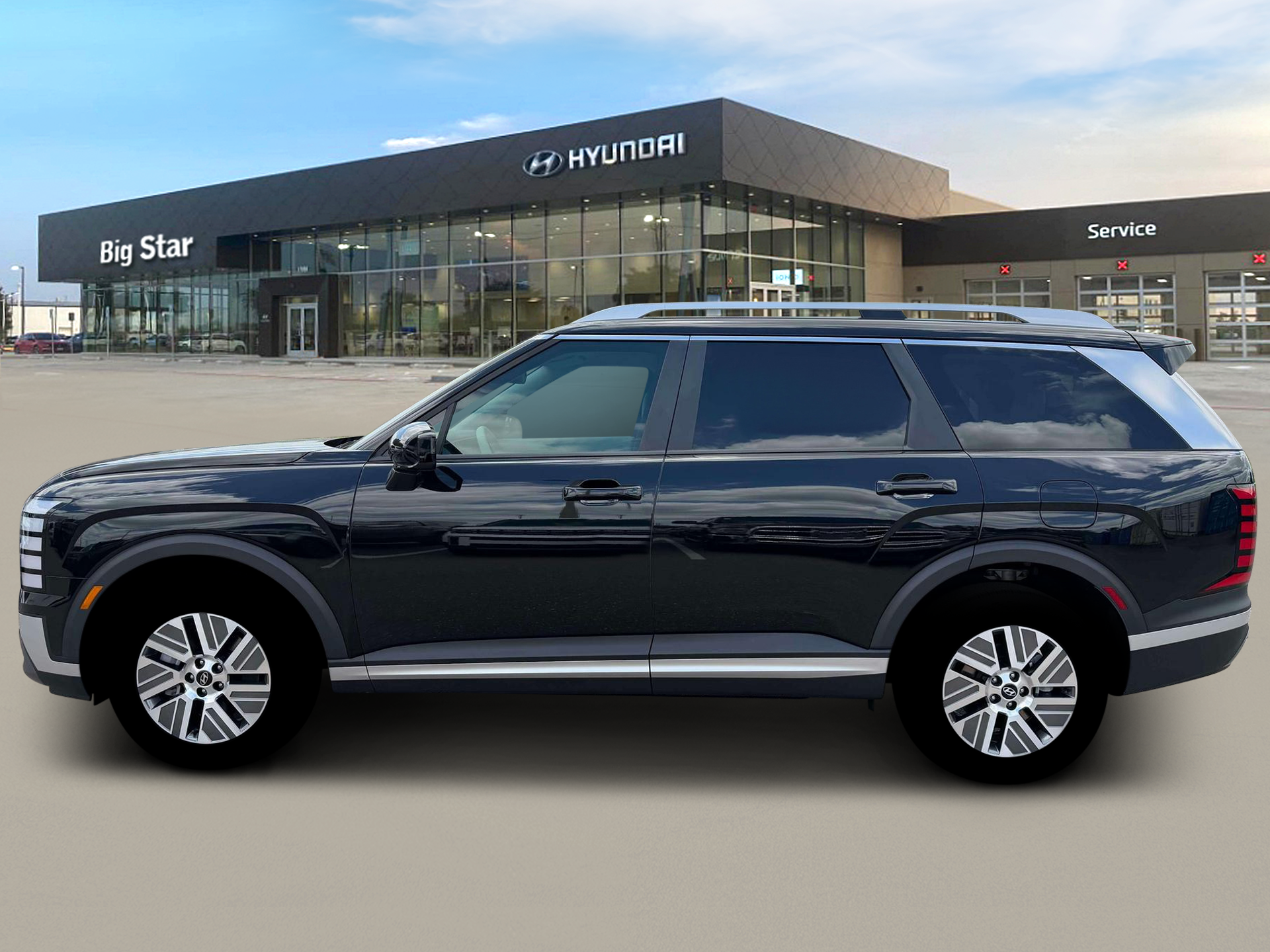 New 2026 Abyss Black Pearl Hyundai Blue SEL 7P image 23