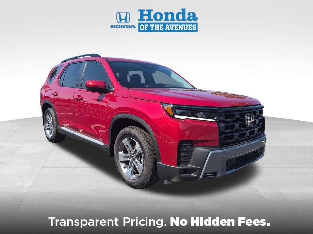 New 2026 Radiant Red Metallic II Honda EX-L image 1