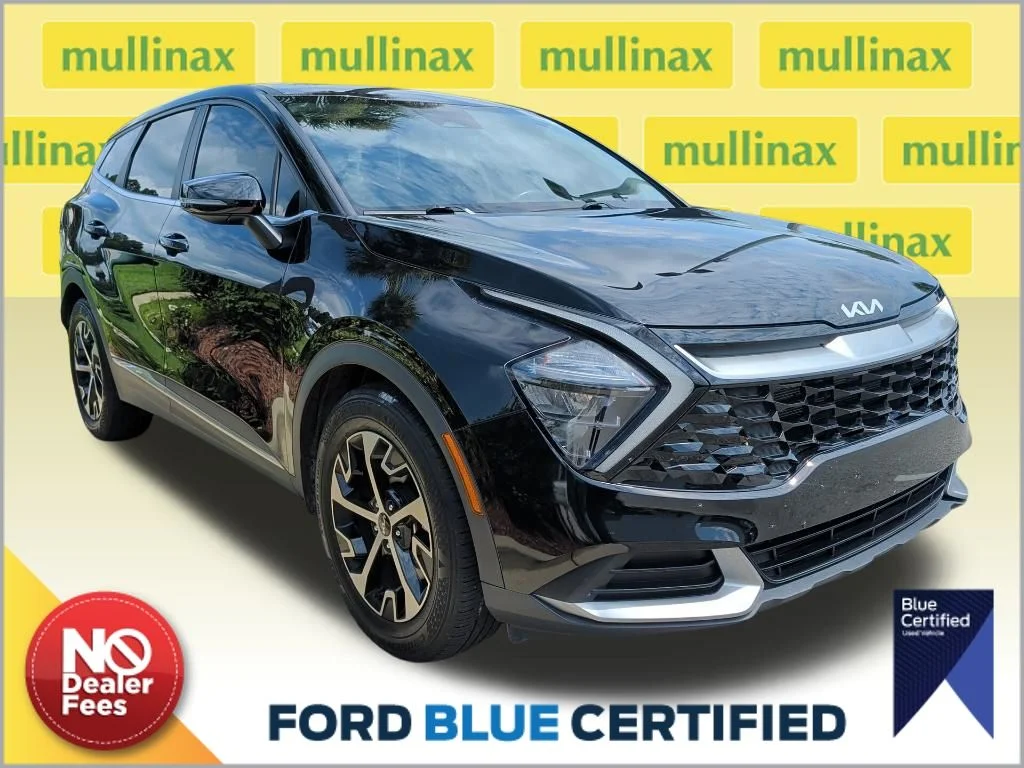 Certified Used 2023 Black Kia EX image 1