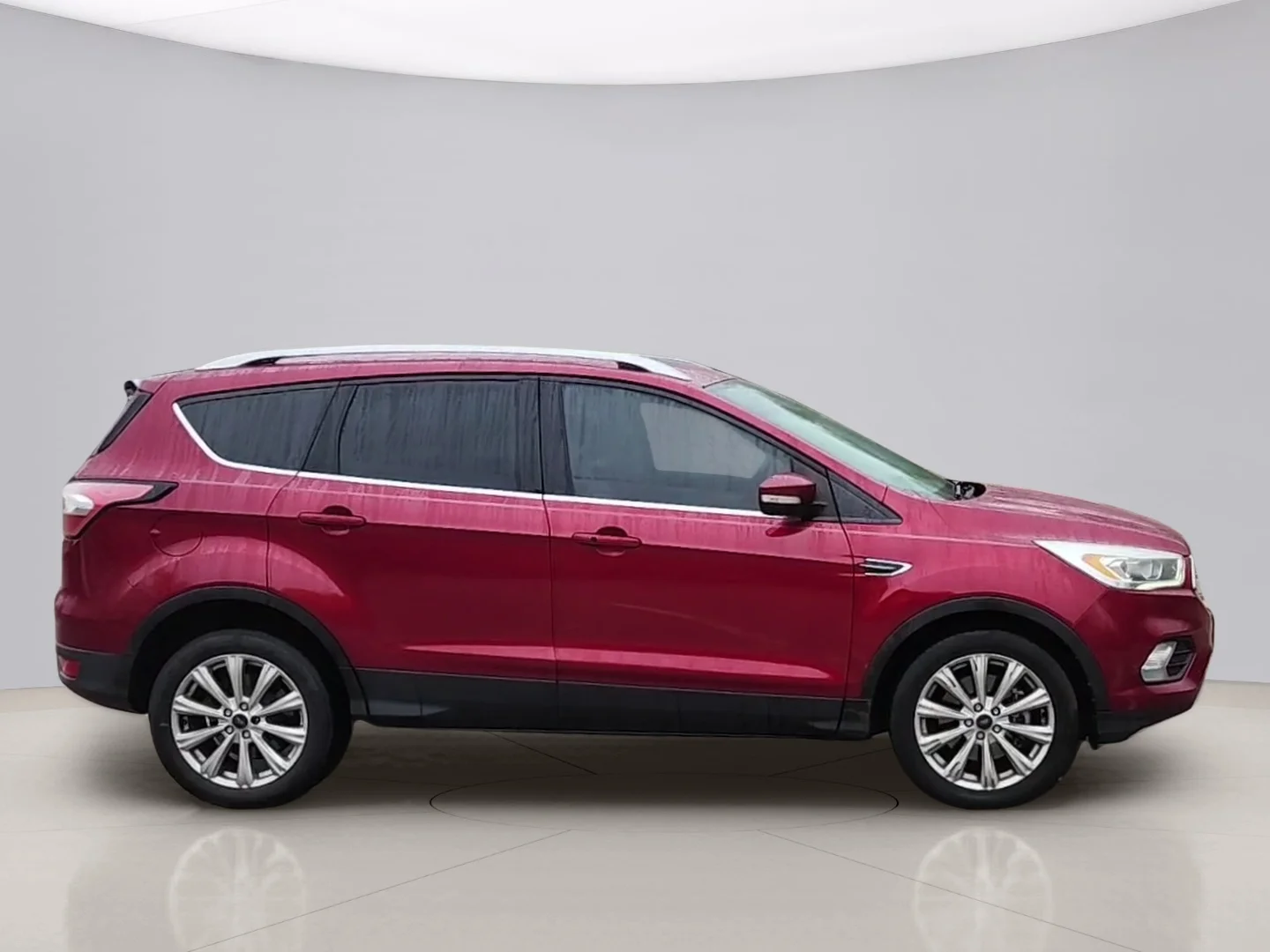 Used 2017 Red Ford TITANIUM image 6