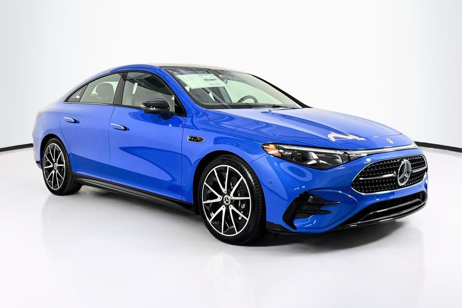 New 2027 Sky Blue Metallic Mercedes-Benz CLA 220 Hybrid image 3