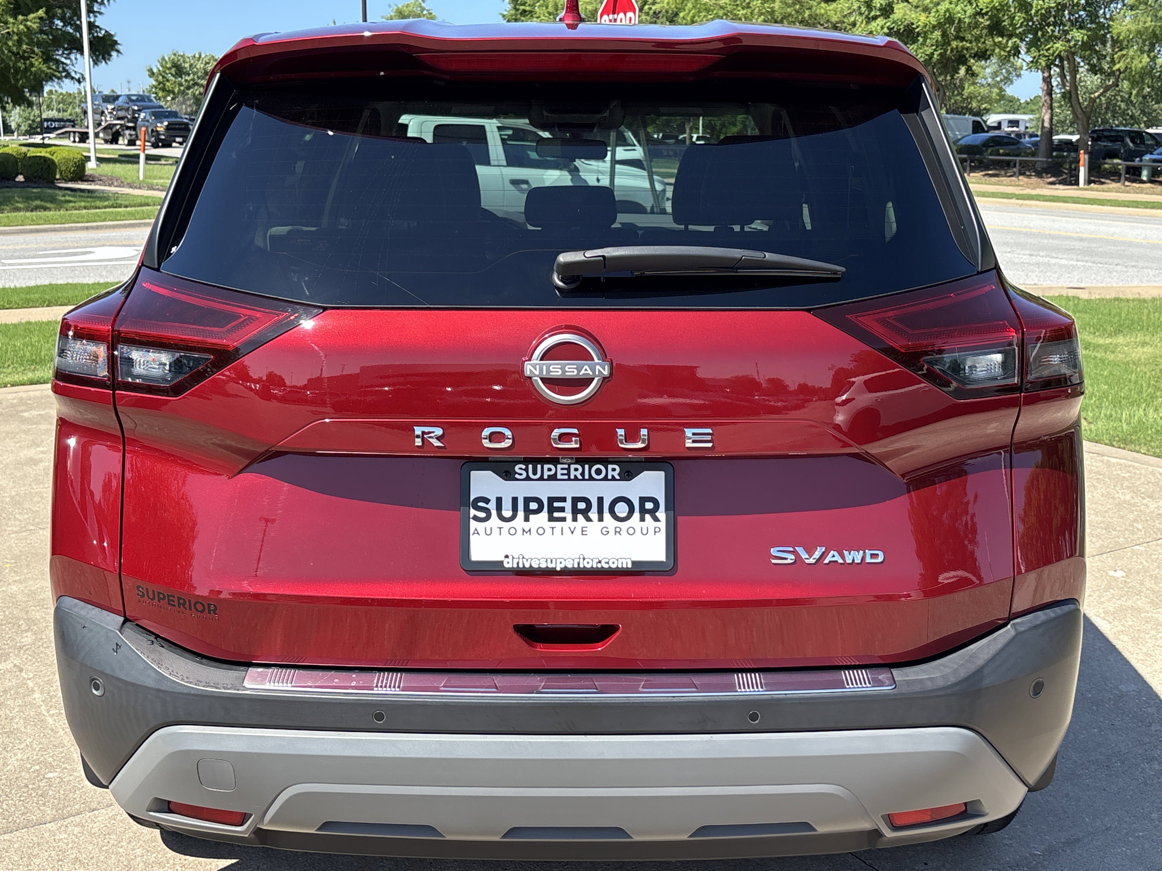Used 2023 Scarlet Ember Tintcoat Nissan SV AWD image 5