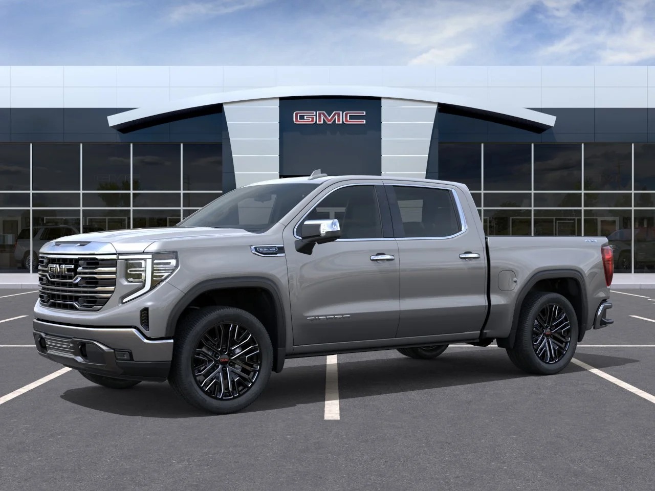 New 2026 Sterling Metallic GMC SLT image 2