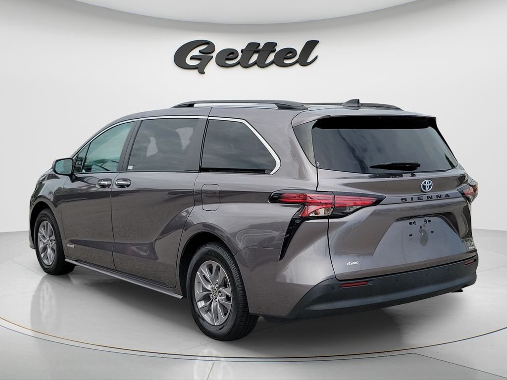 Certified Used 2021 Gray Toyota XLE image 7
