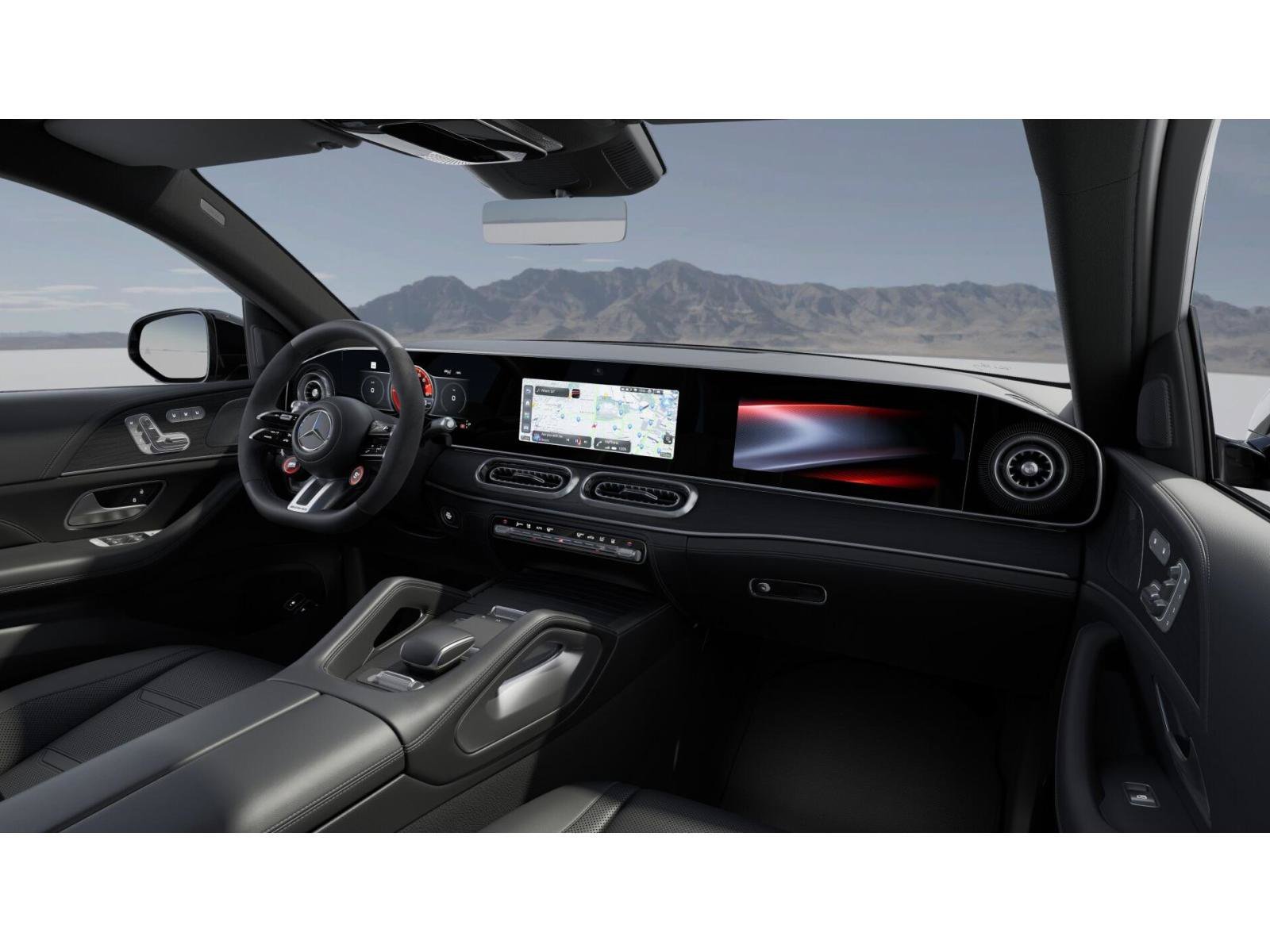 New 2027 MANUFAKTUR Moonlight White Metallic Mercedes-Benz AMG® GLE 53e 4MATIC+ Coupe image 48