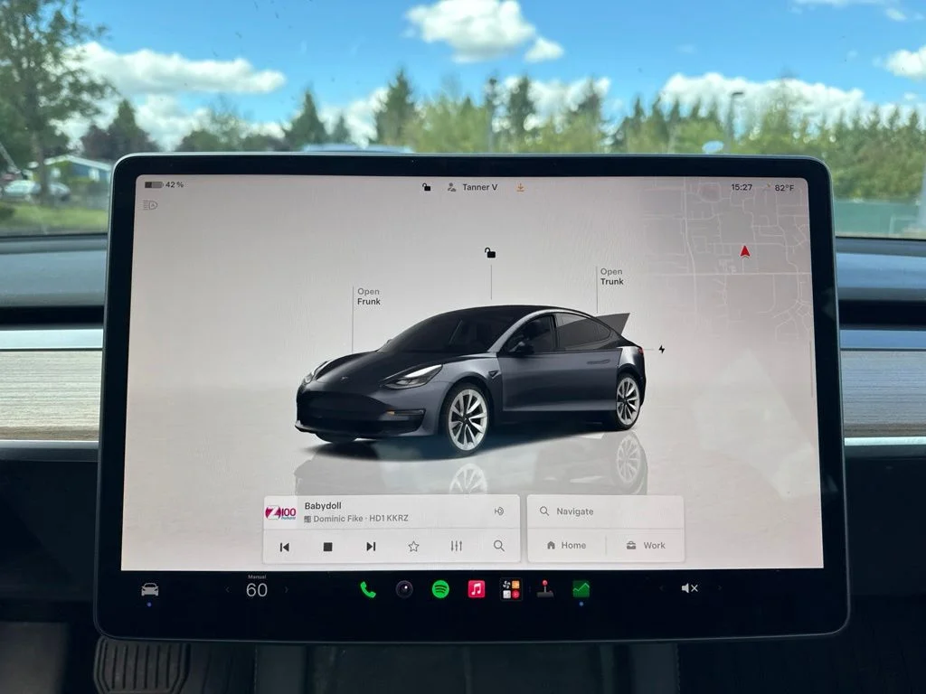 Used 2023 Midnight Silver Metallic Tesla Base image 13