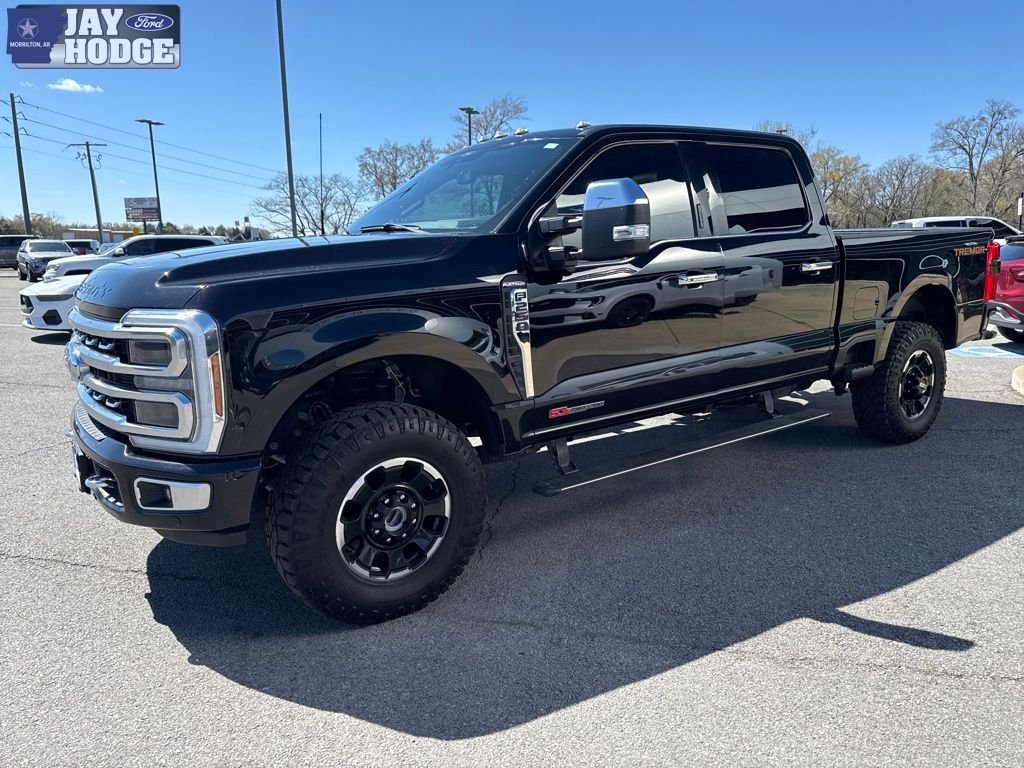 Certified 2024 Ford F-250 Super Duty Platinum with VIN 1FT8W2BMXREE69755 for sale in Little Rock