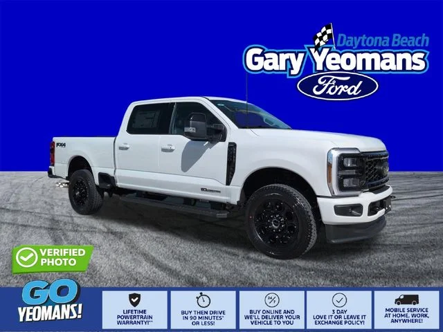 New 2026 Star White Metallic Tri-Coat Ford F-350® Lariat® image 1