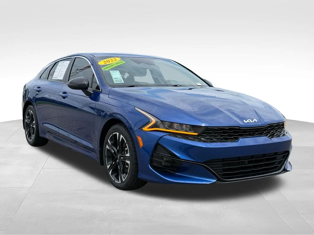 Used 2022 Blue Kia GT-Line image 31