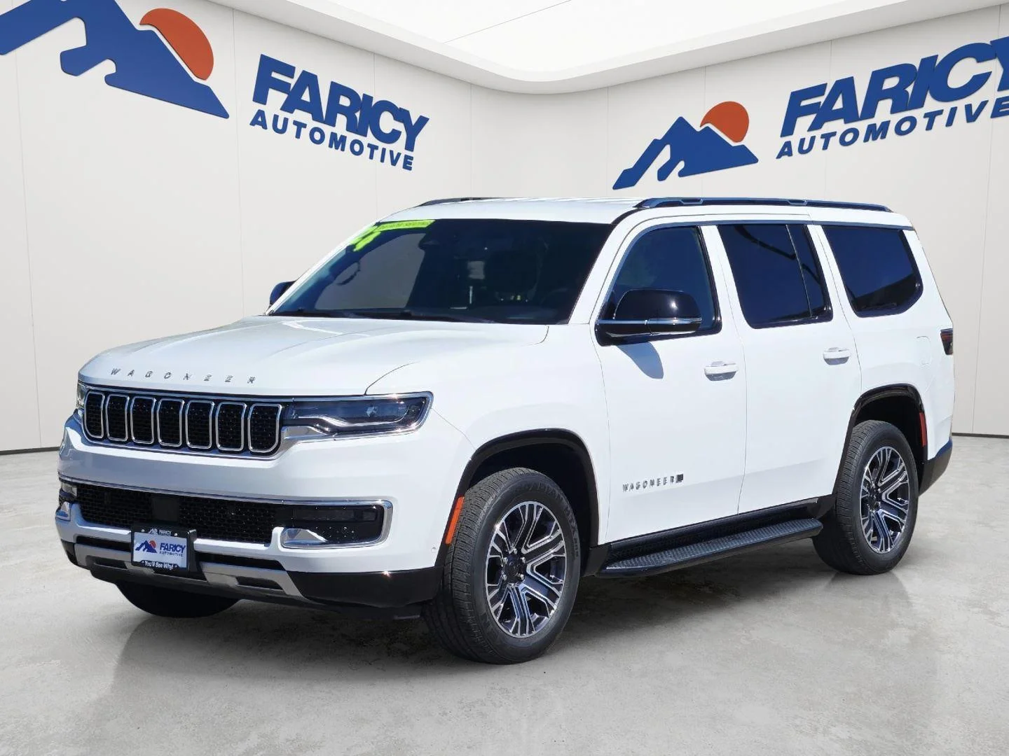 Used 2024 Bright White Clearcoat Jeep Series II image 1