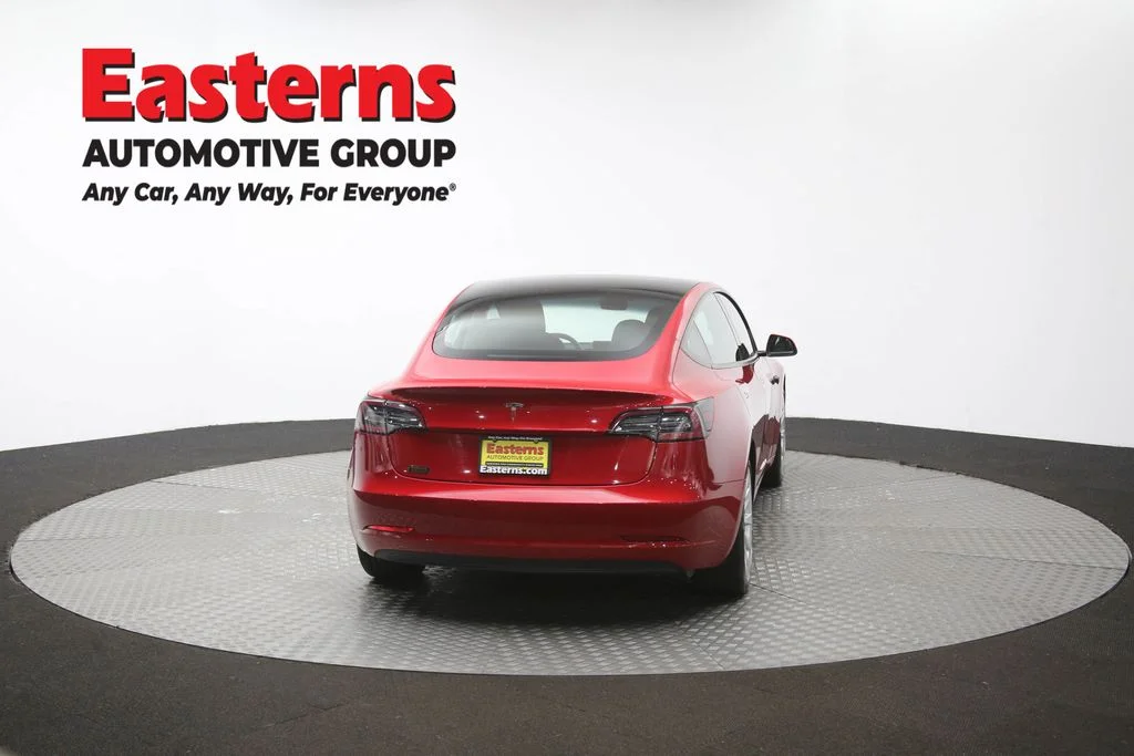 Used 2021 Red Tesla Standard Range Plus image 32