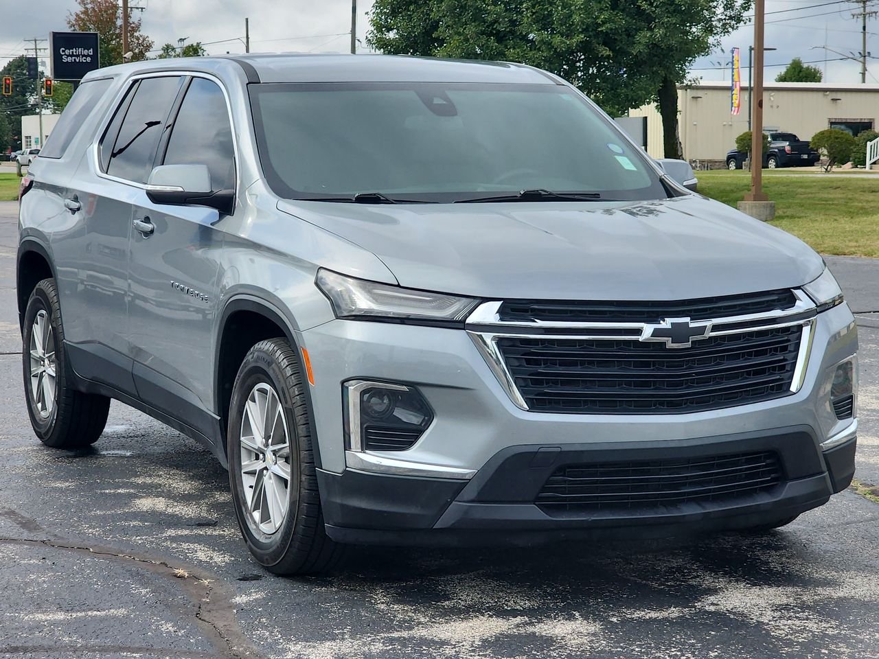 Used 2023 Sterling Gray Metallic Chevrolet LS image 1