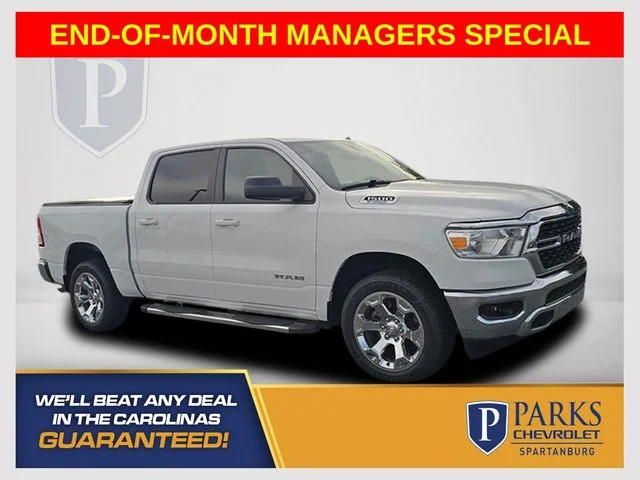 Used 2022 White Ram Big Horn/Lone Star image 1